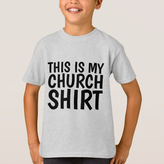 私の教会の服 Tシャツ (正面)
