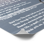 私の教会クリスチャン賛美歌のポスターと共に ポスター (角)