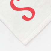 私の教室は愛のあふれる先生のバレンタインでいっぱい フリースブランケット (角)