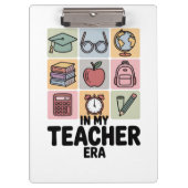 私の教師時代の幼稚園教師生活 クリップボード (正面)