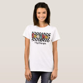 私の教師時代 レトロ教師ギフトTシャツ Tシャツ (正面フル)