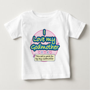 私の教母pkがによって支払う広告 ベビーTシャツ