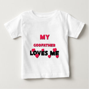 私の教父は私を愛します ベビーTシャツ