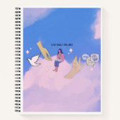 私の敬虔な娘の時代に ノートブック (正面)