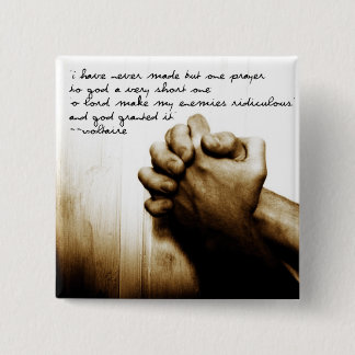 私の敵をばかばかしいがあることを許可して下さい 缶バッジ