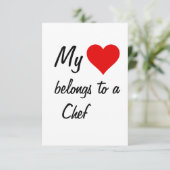 私の料理人へのカード カード (スタンド正面)