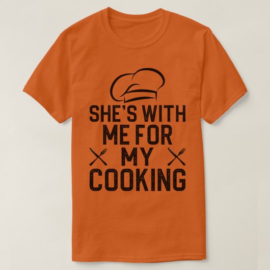 私の料理1 Tシャツ (デザイン正面)