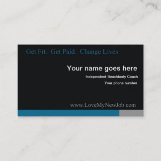 私の新しい仕事の名刺2を愛して下さい 名刺