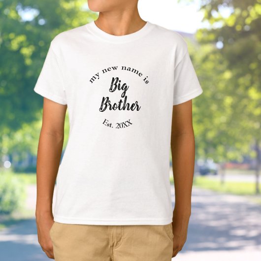 私の新しい名前はビッグブラザーニュービッグブラザーエスト Tシャツ