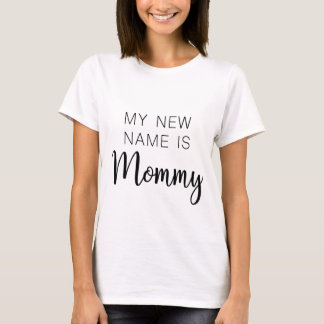 私の新しい名前はmomおもしろい - Mom T-shirt Tシャツ