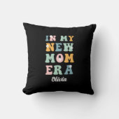 私の新しい母の時代で最初の母の日の贈り物 クッション (正面)