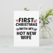 私の新しい美人妻との初めてのクリスマス カード (スタンド正面)