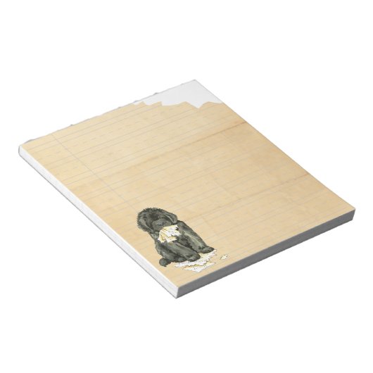 私の新しい食べ家地の宿題 ノートパッド (アングル)