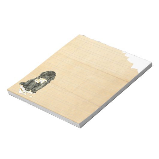 私の新しい食べ家地の宿題 ノートパッド (回転)