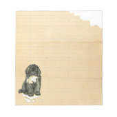 私の新しい食べ家地の宿題 ノートパッド (正面)