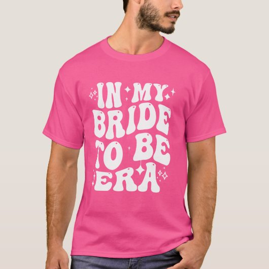 私の新婦に時代を – 将来のおもしろい新婦に携わる Tシャツ (正面)