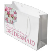 私の新婦付添人があることをありがとう ラージペーパーバッグ (裏面アングル)