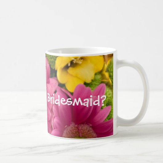 私の新婦付添人ですか。 コーヒーマグカップ (右)