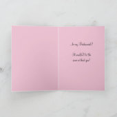 私の新婦付添人ですか。 (デザイナーカード) 招待状 (内部)