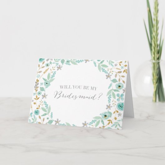 私の新婦付添人ですか。 招待状 (正面)