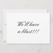 私の新婦付添人ですか。 新婦付添人カード 招待状 (裏面)