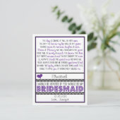 私の新婦付添人ですか。 紫色か黒い詩V2 招待状 (スタンド正面)