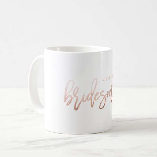 私の新婦付添人ですか。 //COFEEのマグ コーヒーマグカップ (正面左)