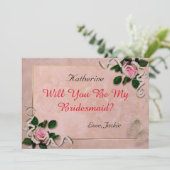 私の新婦付添人です 招待状 (スタンド正面)