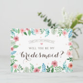 私の新婦付添人です、私は私がことを言うことができません 招待状 (スタンド正面)