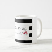 私の新婦付添人の提案です コーヒーマグカップ (正面右)