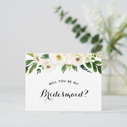 私の新婦付添人の提案です 案内ポストカード (スタンド正面)