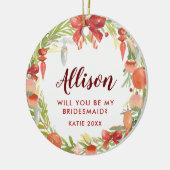 私の新婦付添人|の新婦付添人の提案です セラミックオーナメント (左)