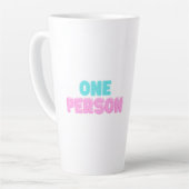 私の方がいい カフェラテマグ (左アングル)