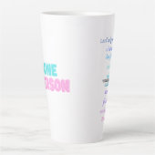 私の方がいい カフェラテマグ (正面)