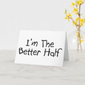 私の方が良い カード (黄色い花)