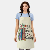 私の方が良読い エプロン (着用した状態)