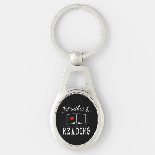 私の方が良読い キーホルダー (正面)