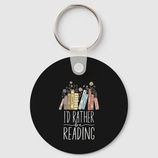 私の方が良読い キーホルダー (正面)