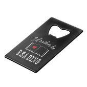 私の方が良読い クレジットカード栓抜き (正面アングル)