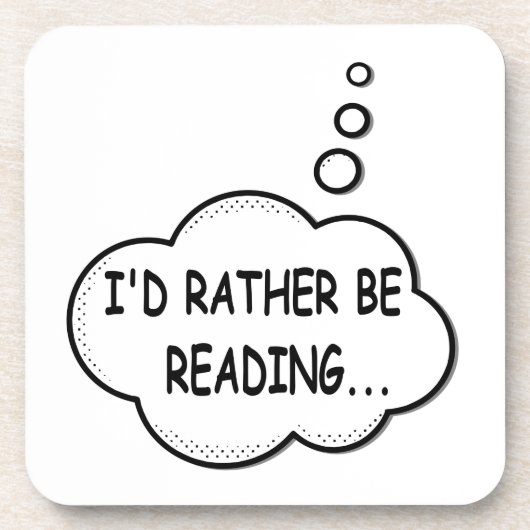 私の方が良読い コースター (正面)
