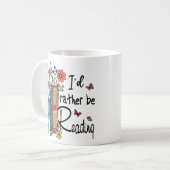 私の方が良読い コーヒーマグカップ (正面左)