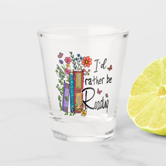 私の方が良読い ショットグラス (正面)