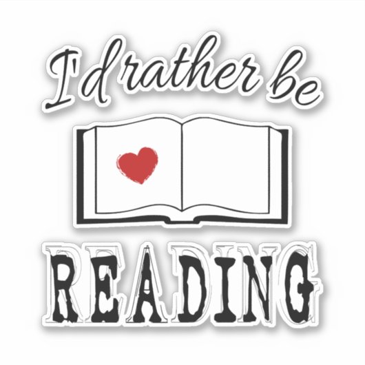 私の方が良読い シール (正面)