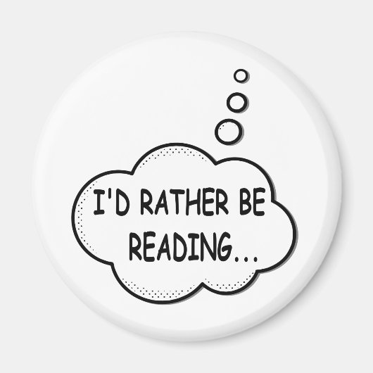 私の方が良読い マグネット (正面)