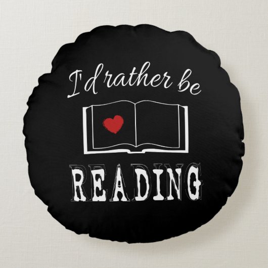 私の方が良読い ラウンドクッション (正面)