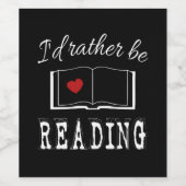 私の方が良読い ワインラベル (シングルラベル)