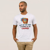 私の方法から! カジノ Tシャツ (正面フル)