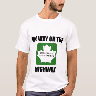 私の方法かハイウェーのティー Tシャツ