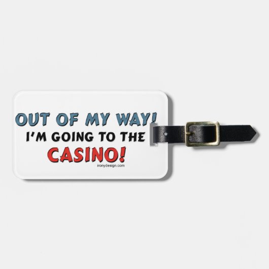 私の方法カジノから ラゲッジタグ (正面横)