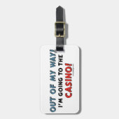 私の方法カジノから ラゲッジタグ (正面縦)